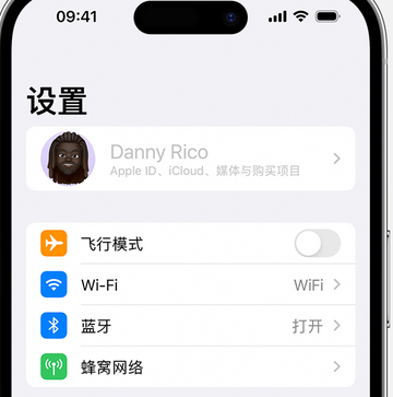 站前appleID维修服务iPhone设置中Apple ID显示为灰色无法使用 