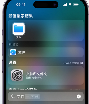 站前apple维修中心分享iPhone文件应用中存储和找到下载文件 