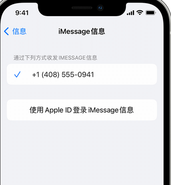 站前apple维修iPhone上无法正常发送iMessage信息 