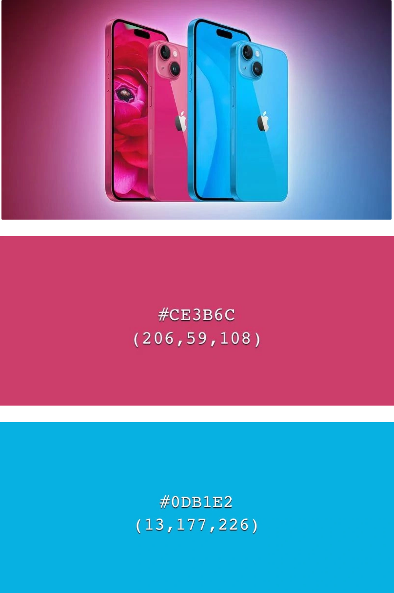 站前苹果维修网点分享iPhone 15 系列手机有哪些配色 